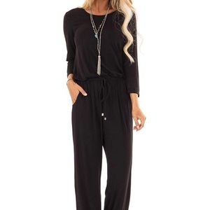 Black jumpsuit